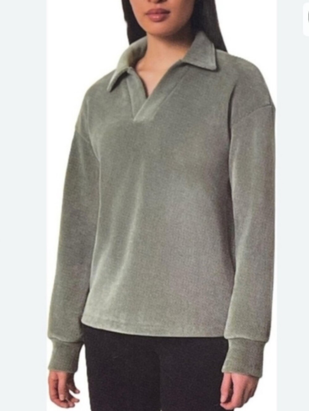 Mondetta Corduroy Fleece Pullover Size Large